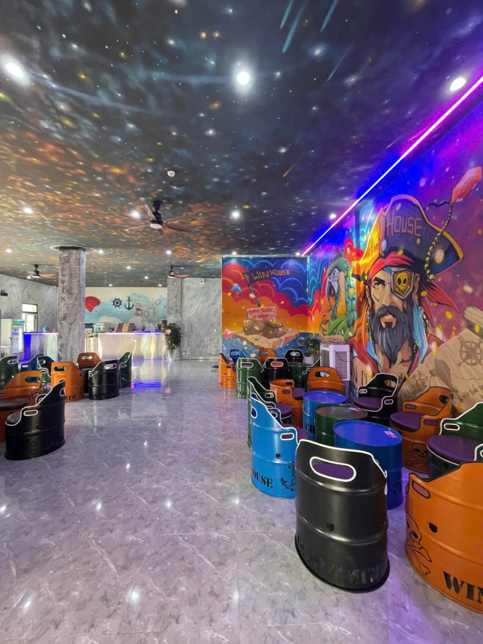 Galaxy zone wide view