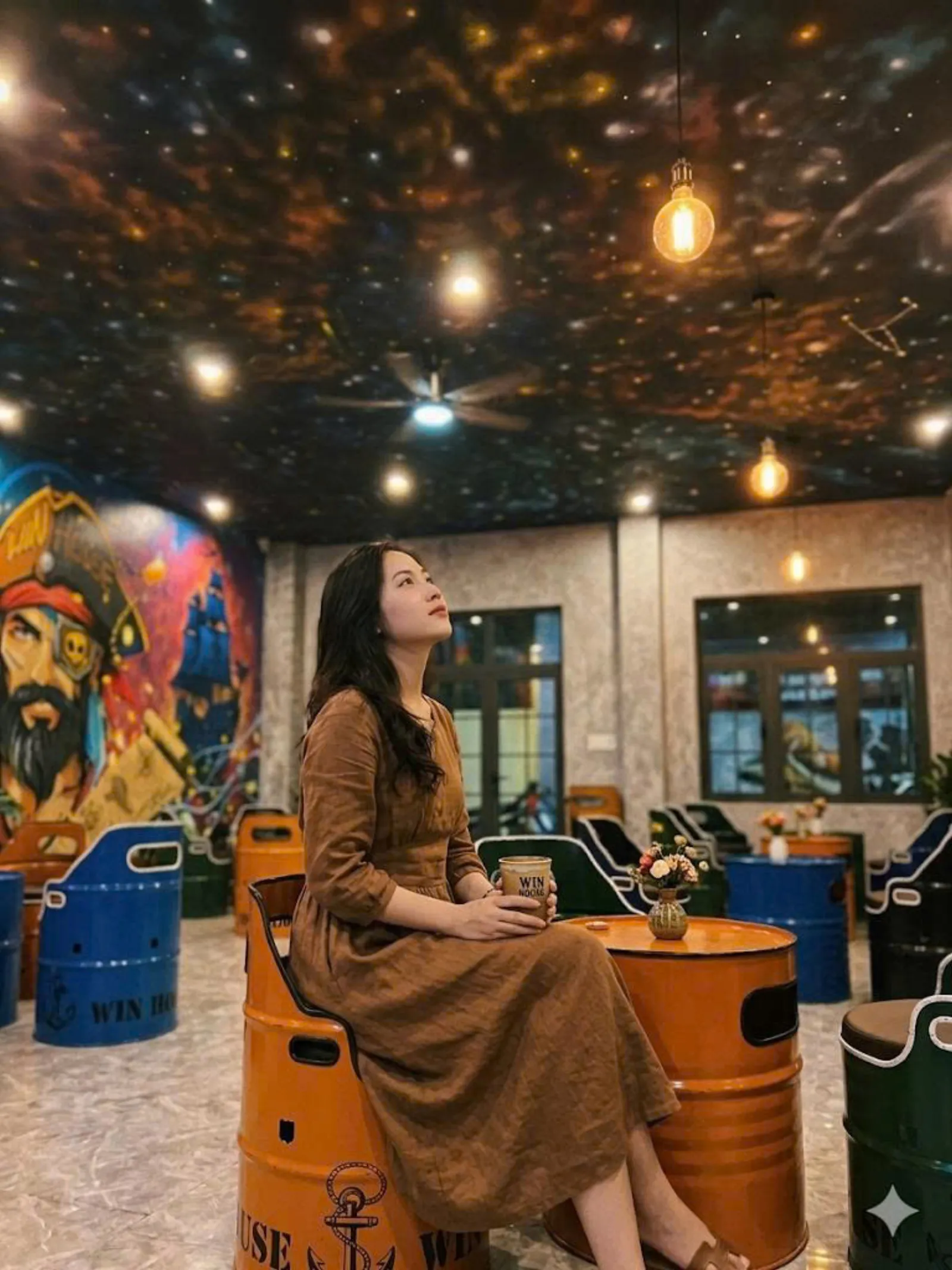 Guest relaxing at Win House